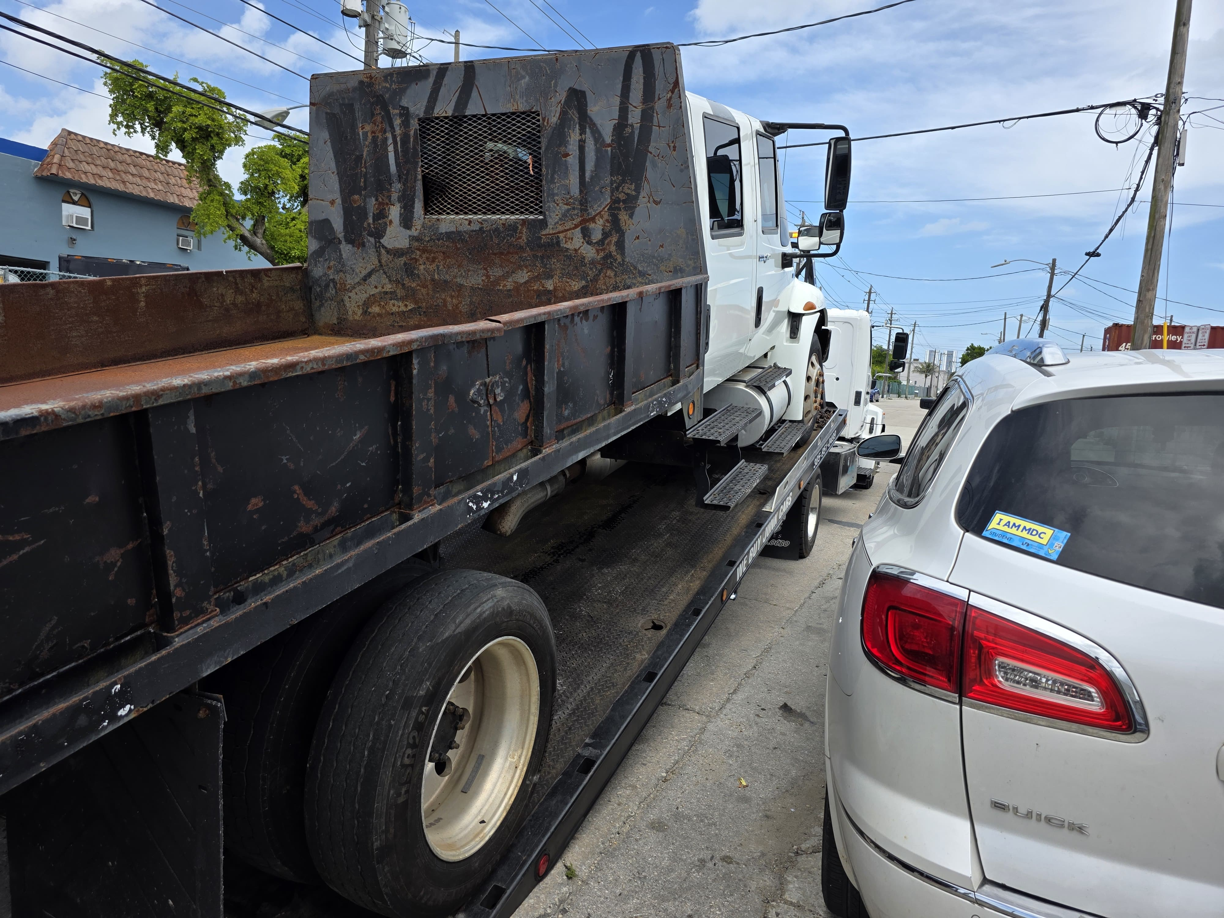Dump truck transport